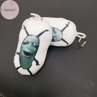 Deyangk Cursed Plankton Meme Sang Trọng Squeak Mặt Dây Chuyền Túi Móc Khóa Ngộ nghĩnh Túi Charm Giọng Nói Mặt Dây Chuyền Búp Bê Mô Hình Trang Trí Quà Tặng Đồ Chơi VN