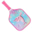 TOPTOOLCX Kids Pickleball Paddle, Bộ mái chèo Pickleball hoạt hình lõi tổ ong, Mèo nàng tiên cá chất lượng cao với 2 quả cầu Pickleballs Đồ chơi mái chèo thể thao nhẹ Giải trí