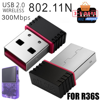 [Đến 3-5 ngày] Bộ chuyển đổi USB Dongle WiFi R36S / R36H RTL8188FTV với Type-COTG, Cài đặt trình điều khiển ngoại tuyến cho bảng điều khiển trò chơi, Card mạng không dây ABS nhỏ gọn