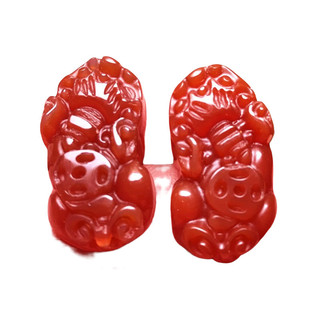 Mã Não Chalcedony Pixiu Vòng Tay Mặt Dây Chuyền Tua Hàng Hóa