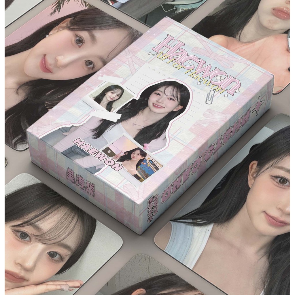 50 / 55 / 60 Chiếc NMIXX Photocards Laser Hologram Lomo Cards LILY HAEWON SULLYOON BAE JIWOO KYUJIN Bưu Thiếp Ba Chiều YM