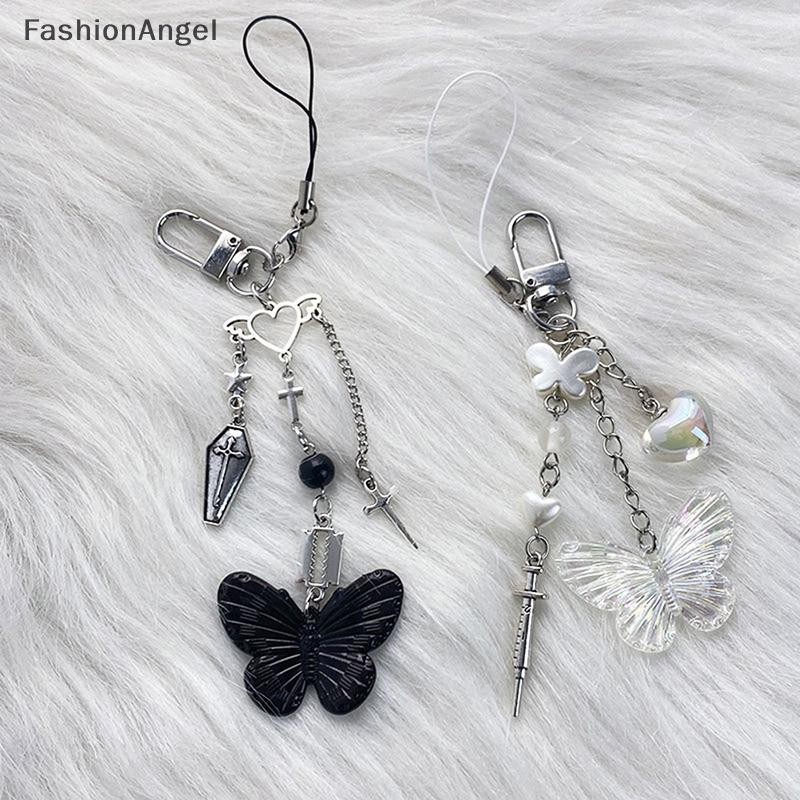 FashionAngel Y2K Dây Xích Điện Thoại Mặt Dây Chuyền Ch Ch Mặt Dây Chuyền Cho Chìa Khóa Túi Móc Khóa Handmade DIY Phụ Kiện VN