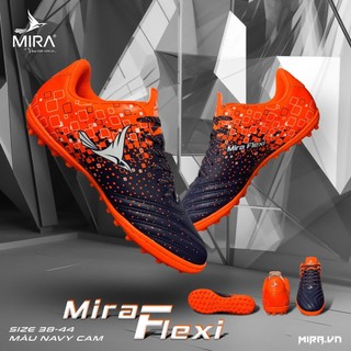 Giày Bóng Đá Chính Hãng Mira Flexi Sân Cỏ Nhân Tạo May Full Đế Cao Su Cao Cấp Full Box Hãng