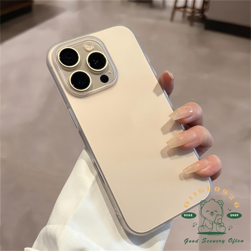 Cảm giác da lỏng PC siêu mỏng Vỏ điện thoại iphone16 Pro Max 15 14 13 12 11 vỏ cho vỏ iPhone chống sốc