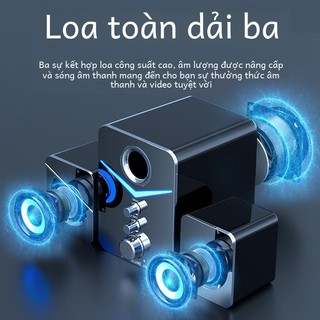 Sada Máy Tính Âm Thanh Máy Tính Để Bàn Đa Năng Loa Nhỏ Có Dây Loa Siêu Trầm Để Bàn