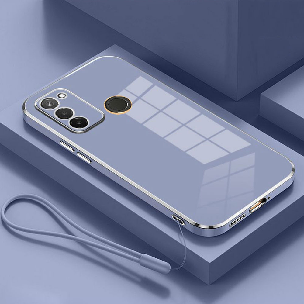 Dành Cho Samsung Galaxy M21 Ốp điện thoại Mạ Vuông Sang Trọng Samsung Galaxy M30S Ốp điện thoại Silicon Chống Sốc Fundas