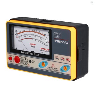 Đồng hồ đo điện trở cách nhiệt Kỹ thuật số Ohmmeter Máy kiểm tra cách nhiệt cầm tay Megameter 0-1000MΩ 500V Độ chính xác cao Megohmmeter Dụng cụ đo cách nhiệt