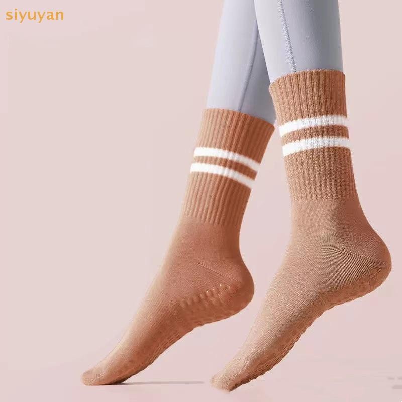 Siyuyan Silicone Chống Trơn Trượt Trong Nhà Thể Dục Pilates Tất Tập Yoga Thể Thao Nữ VN