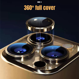 Chính Hãng iPhone 16 Pro Max Kính Ống Kính Phim iPhone 15 14 Pro Max Plus iPhone 12 13 Pro Max Camera Bảo Vệ Kính Phim Phía Sau Camera Chống Sốc Vỏ Kim Loại