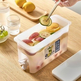 Bình nước có vòi để tủ lạnh 3.5l việt nhật chịu nhiệt, Bình đựng nước có vòi để tủ lạnh 3.5l cao cấp