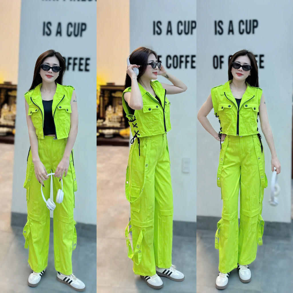 Bộ thể thao kaki tập nhảy shuffledance , dân vũ, aerobic , đồng phục đội nhóm đi chơi, dã ngoại...(được mix màu)