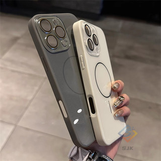 Ốp điện thoại từ tính lấp lánh cho iPhone 16 Pro Max 15 / 14 / 13 / 12 / 11 Pro Max & 15 / 16Plus có nắp ống kính máy ảnh Mặt sau cứng chống sốc