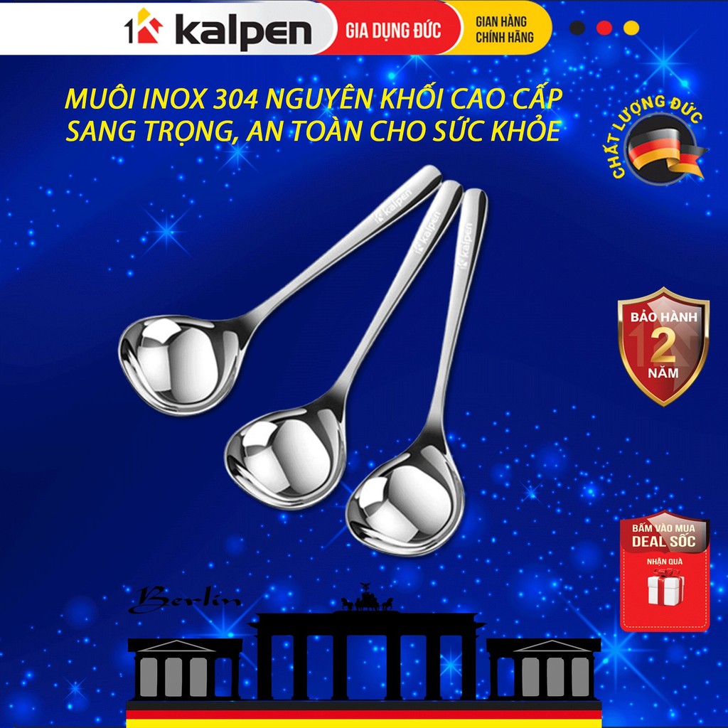 Muôi Canh Inox 304 Cao Cấp Nguyên Khối Chính Hãng Kalpen | Shopee Việt Nam