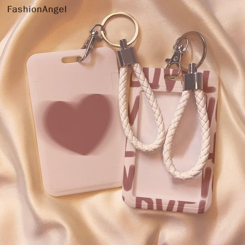 Fashionangel Phim Hoạt Hình Đựng Thẻ Photocard Chủ Móc Khóa Học Sinh Bảo Vệ Thẻ Hồng ID Thẻ Ngân Hàng Bao Trường Văn Phòng Phẩm VN