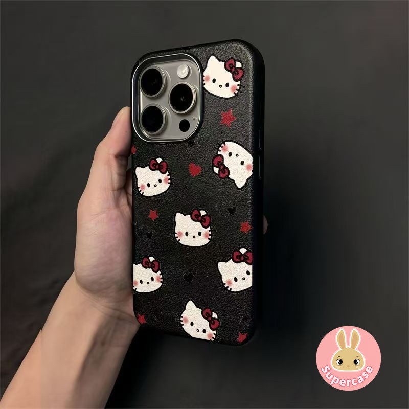 Ốp Điện Thoại Mèo Kitty Da PU Cho Realme Note 80 70 C75X C83 C85 C75 C73 C71 Pro Narzo 80 Lite 5G 4G Vỏ Coquette ốp Ngôi Sao Vỏ Mềm Chống Sốc
