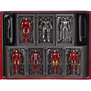 Quà tặng kỷ niệm 10 năm chính thức của Marvel, bộ mô hình Iron Man MK4 Gnaku với ánh sáng và một số hư hỏng nhỏ