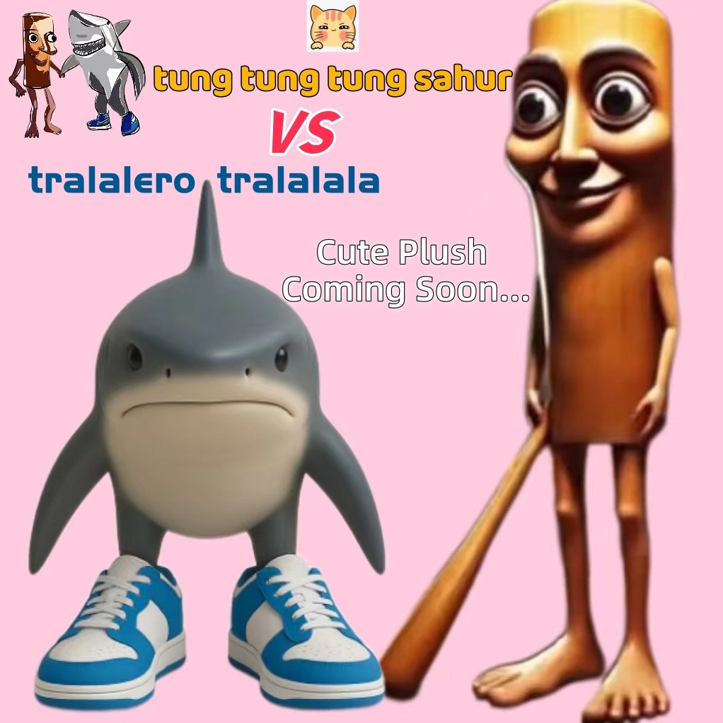 Bct Tungtungtung Saur Hot tung tung tung ra sauhur Đồ chơi sang trọng