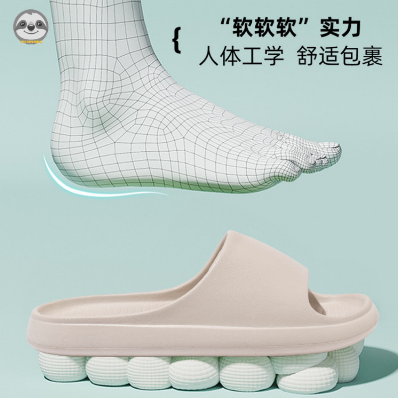 Phong cách Nhật Bản Muji Style / Dép sandal mùa hè dành cho cặp đôi / Dép chống trượt tại nhà / Dép đi trong phòng tắm bước Shit