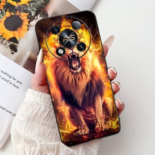 Vỏ Chống Sốc Cho Itel RS4 S666LN Ốp Lưng Hổ Rồng Sư Tử Hoạt Hình Silicon Mềm TPU Matte Cover Cho ItelRS4 RS 4 Cản