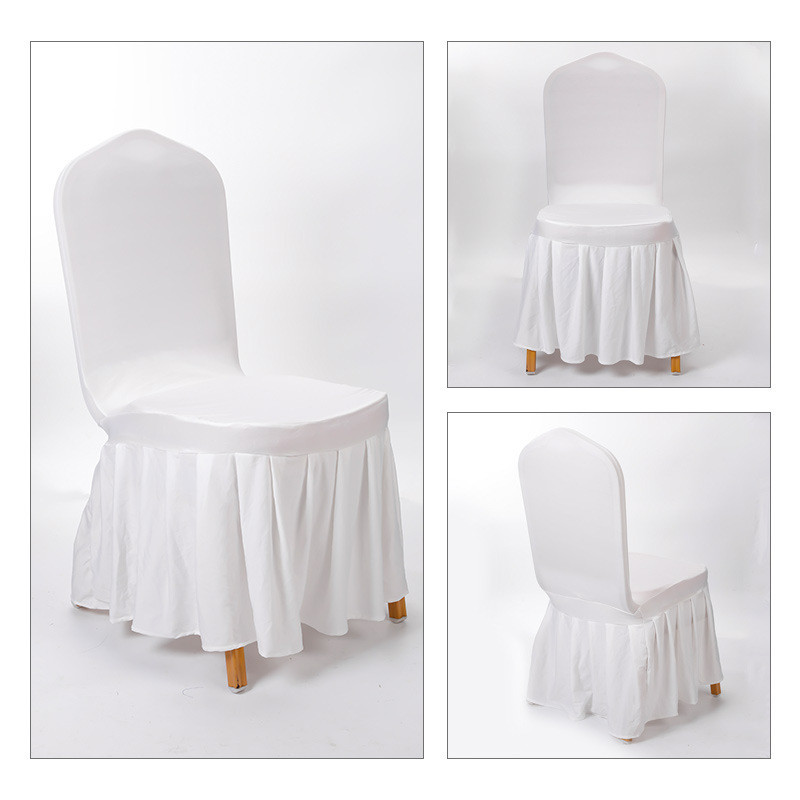 Bọc Ghế Cưới Spandex Co Giãn Slipcover Cho Nhà Hàng Tiệc Khách Sạn Tiệc Ăn Tiệc Đa Năng Vỏ Ghế