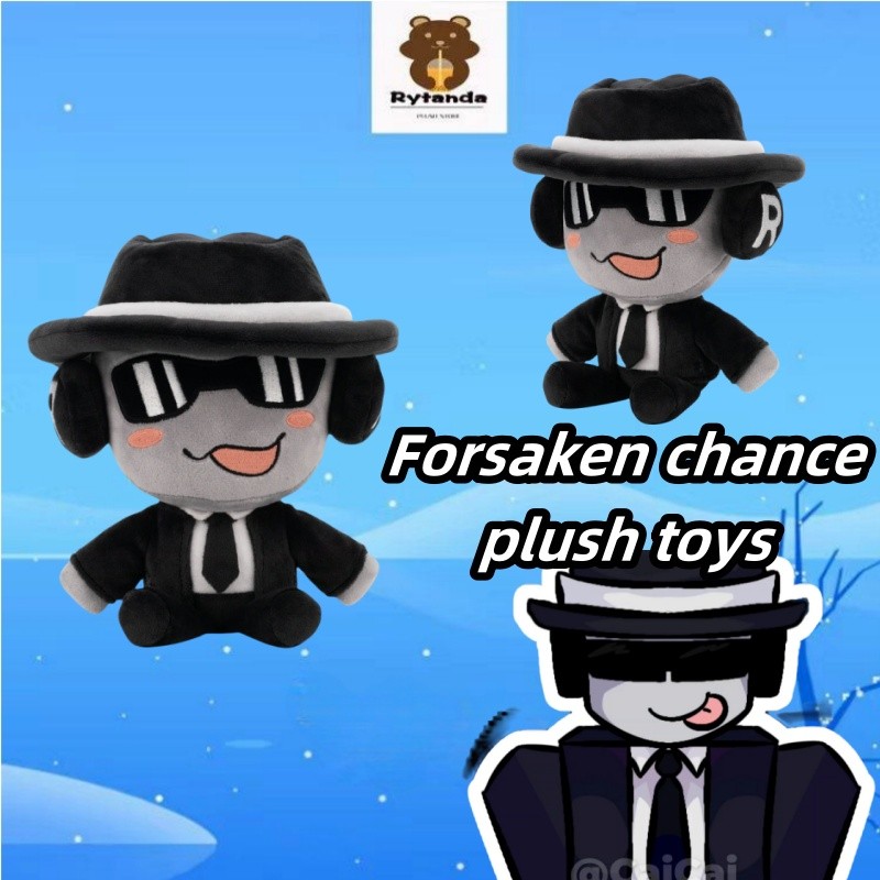 Forsaken Chance Sang Trọng Màu Đen Phù Hợp Với Hình Cơ Hội Sang Trọng Robloxs Nhồi Bông Mềm Đồ Chơi Nhồi Bông Bạn Gái Quà Tặng Sinh Nhật Dễ Thương Lớn Sang Trọng Gối Sang Trọng Vui Nhộn Trang Trí Đồ Chơi Dễ Thương