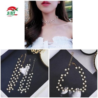 Vòng cổ nữ Vòng cổ ngọc trai Vòng cổ xương đòn dành cho nữ Phụ kiện phong cách Hàn QuốcNữ, Bé gái, Mặc hàng ngày, Du lịch, Quà tặngPearl, Vòng cổ xương đònPhụ kiện