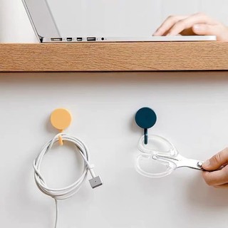 10 Gói Móc Dính Móc Tiện Ích Dễ Thương Móc Chìa Khóa Trang Trí Tường Cho Mũ Treo Khăn Chìa Khóa Móc Treo Khăn Treo Tường Cho Gia Đình Nhà Bếp Phòng Tắm Văn Phòng nhựa ABS kim loại chống thấm