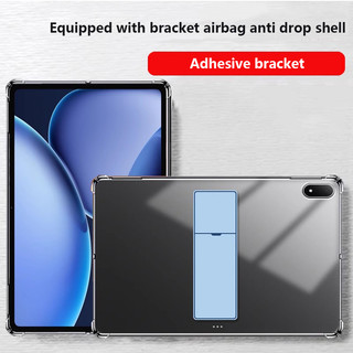 Ốp Lưng Trong Suốt Chống Sốc Cho Samsung Galaxy Tab S11 Ultra 14.6 inch 2025 S10 S9 S8 Ultra S11 A11 Plus S11 S10 FE S10 FE Plus S10 Plus S9 FE Plus A9 Plus A8 A7 S6 Lite Có Giá Đỡ