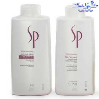 Gội xả giữ màu SP Wella Color Save 1000mlx2 [ TN ]