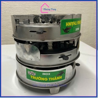 Bếp Cồn Mini , Bếp Cồn Inox có chắn gió/ không chắn gió Nhỏ Gọn - Phương Trang