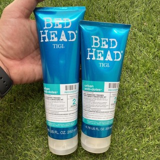 Dầu gội xả phục hồi tóc TIGI BED HEAD RECOVERY Moisture Rush 400mlx2 ( New 2022 ) [ TN ]