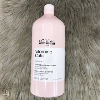 Dầu gội dành cho tóc màu nhuộm A-OX Vitamino Color Serieexpert L'oréal Shampoo 1500ml ( New 2026 ) [ TN ]