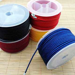 Dây thừng bện thủ công DIY Dragon Scale Line 2mm 3mm, dây treo hạt, dây đeo cổ