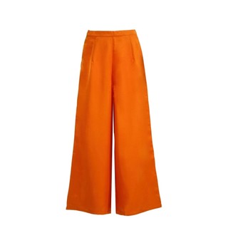SWANLAKE | Quần Áo Dài Phom Suông Bản Lưng Nẹp Trước Sau Thun Thoải Mái Chất Lụa Cao Cấp - Q12005