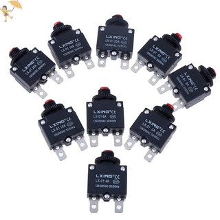 [GOU] Cầu chì bảo vệ quá tải ngắt mạch 3A 4A 5A 6A 8A 10A 15A 20A 30A VN