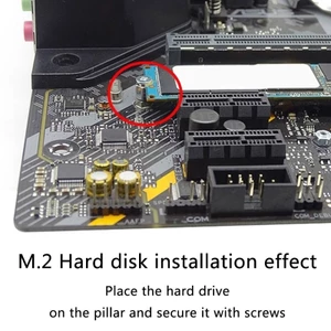 Bộ vít buộc SSD MOON M 2 cho bo mạch chủ máy tính xách tay Hỗ trợ đáng tin cậy