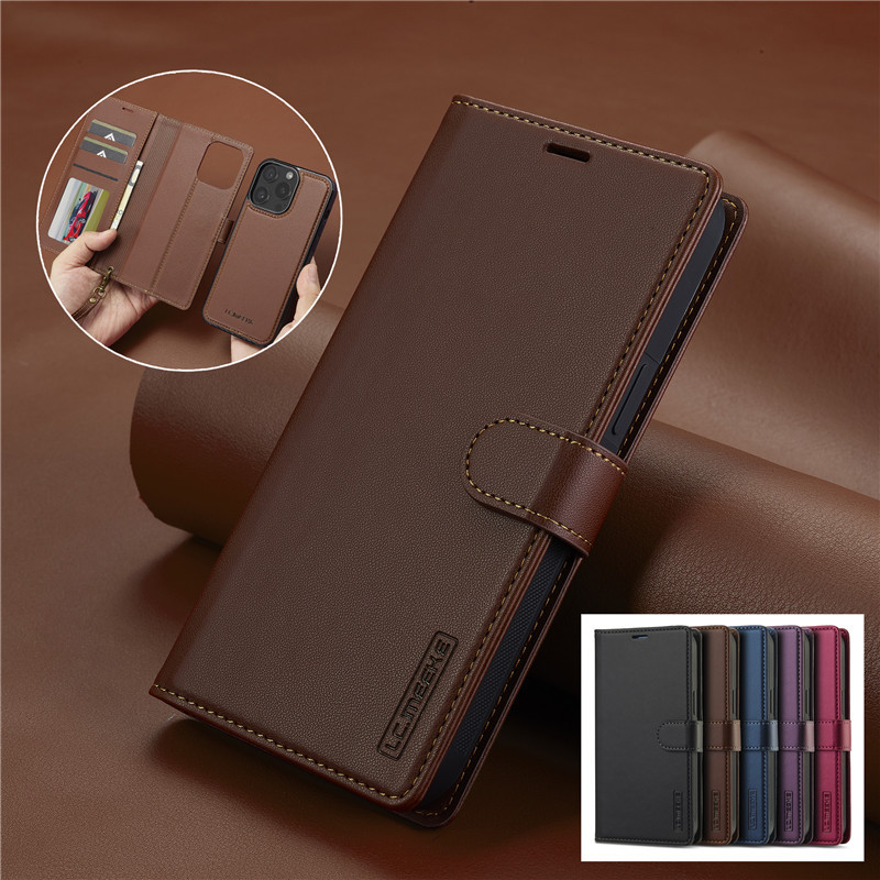 Spiegel Telefoonhoesje Met Crossbody Riem – Voor IPhone, Beige, Multifunctioneel Portemonnee-hoesje!