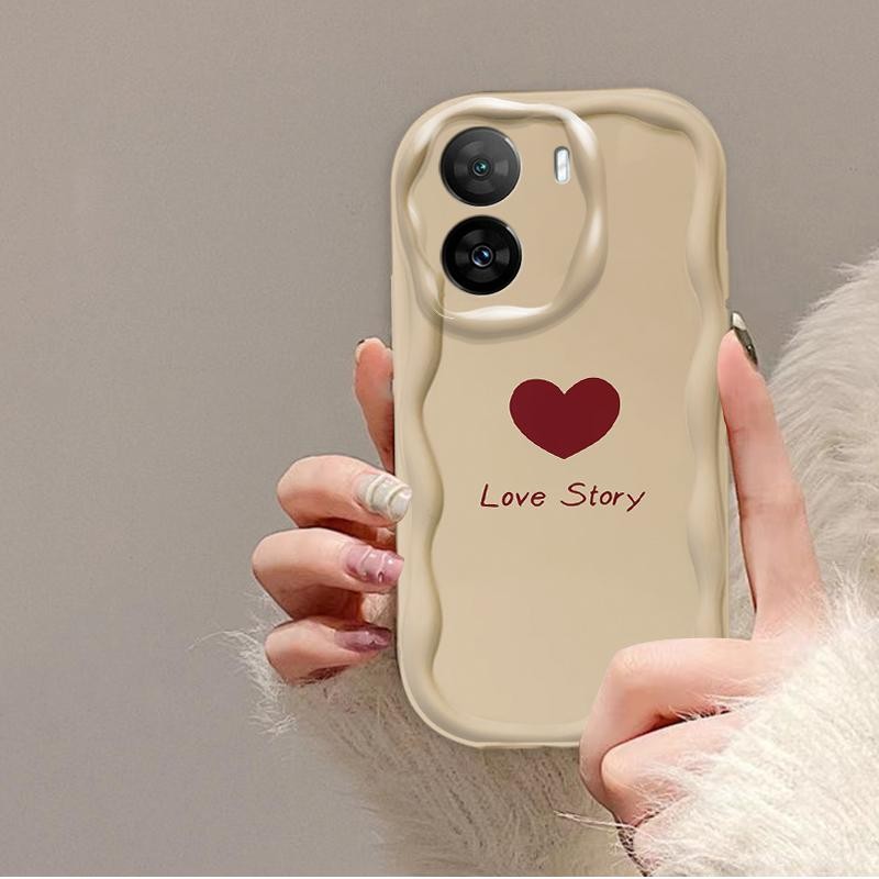 Ốp Silicon Hoạt Hình Cho OPPO A57 4G / OPPO A77 4G / OPPO A77S 4G 3D ins TPU Mềm Dễ Thương Kem Cặp Đôi Cô Gái Thư Tình Thẩm Mỹ Ốp Điện Thoại Chống Sốc