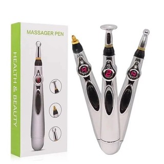 Bút Massage Châm Cứu Huyệt Đạo Thông Kinh Lạc Bằng Xung Điện DF-618 - tặng kèm pin
