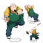 BH2 SAKAMOTO NGÀY Acrylic Tấm Giá Đỡ Shin Asakura Đứng Tấm Trang Trí Anime Ngoại Vi HB2