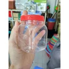 lọ nhựa gia vị nắp đỏ vặn kín tiện lợi, hũ muối tôm nhựa cao cấp Việt Nhật 200ml v20 1080  aladanh-net-vn