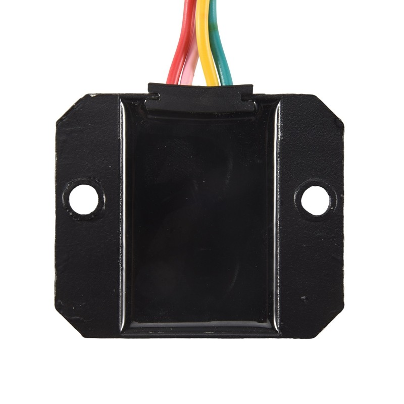 Bộ Điều Chỉnh Điện Áp Xe Máy 4 Dây 4 Chân 12 Bộ Điều Chỉnh Điện Áp Cho 50-250CC Xe Máy Xe Tay Ga Xe Máy ATV (Đen)