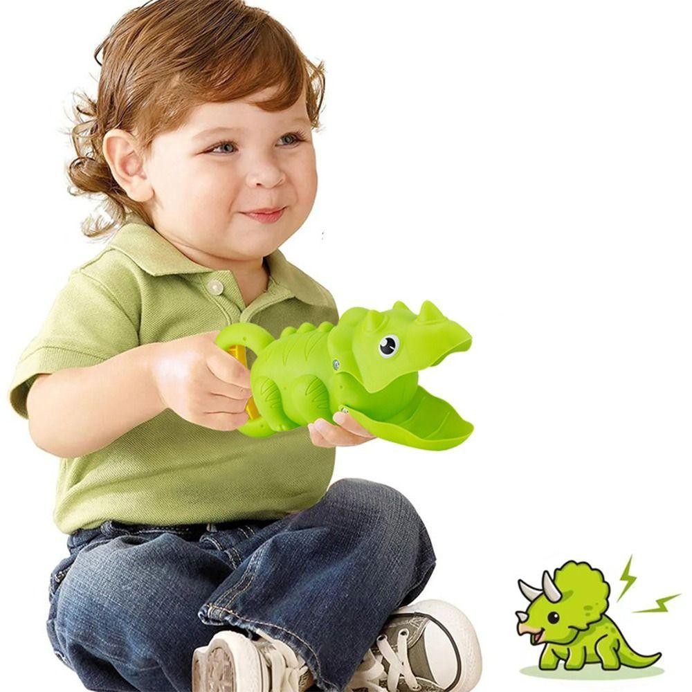 YOLOGO Đồ Chơi Cát Tuyết, Nhiều Màu Họa Tiết Hoạt Hình Đi Biển Đào Cát Xẻng, Sáng Tạo Trẻ Em Đồ Chơi Máy Làm Quả Cầu Tuyết Nhựa Kẹp Cát Khuôn Trong Nhà Ngoài Trời