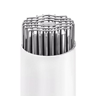 DWELLCO Tấm thoát nước sàn ban công tròn chống tắc, thép không gỉ, nắp ống ngoài trời, dịch chuyển lớn, lắp ống mưa