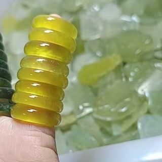 💦[1079 Người Đã Thu Thập] Nhẫn Ngọc Xiu Tự Nhiên Nhẫn Chạy Mực Trắng Đá Xanh Đá Có Sẵn Làm Quà Tặng Cặp Đôi Nhẫn Cảnh