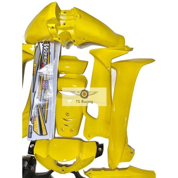 Dàn áo wave alpha - wave nhỏ màu vàng - tặng team 3 lớp