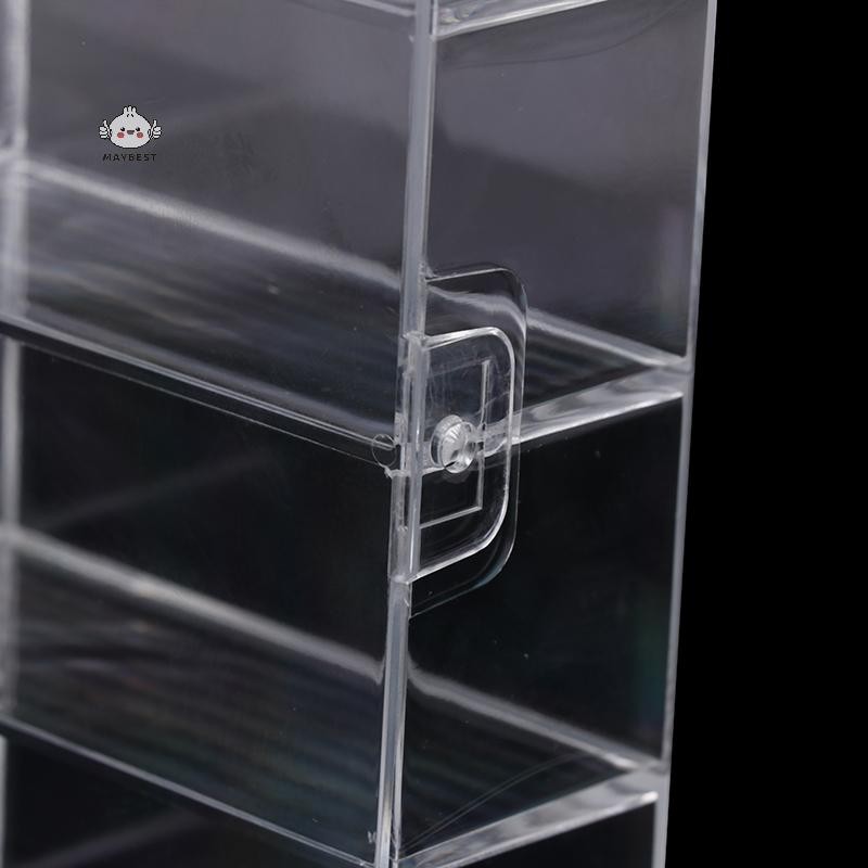 Maybest Acrylic Display Case Tương Thích Với 8 Khe Cắm Màn Hình Dành Cho Xe Đúc Đứng Trên Văn Phòng Nhà {VN}