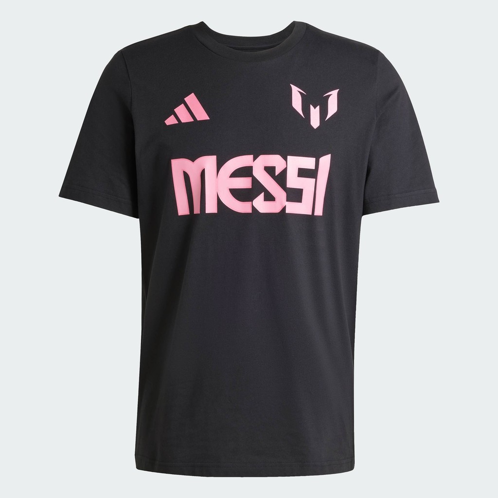 adidas Football Messi Name and Number Graphic Tee Men Black JM3551 | BigBuy360 - bigbuy360.vn