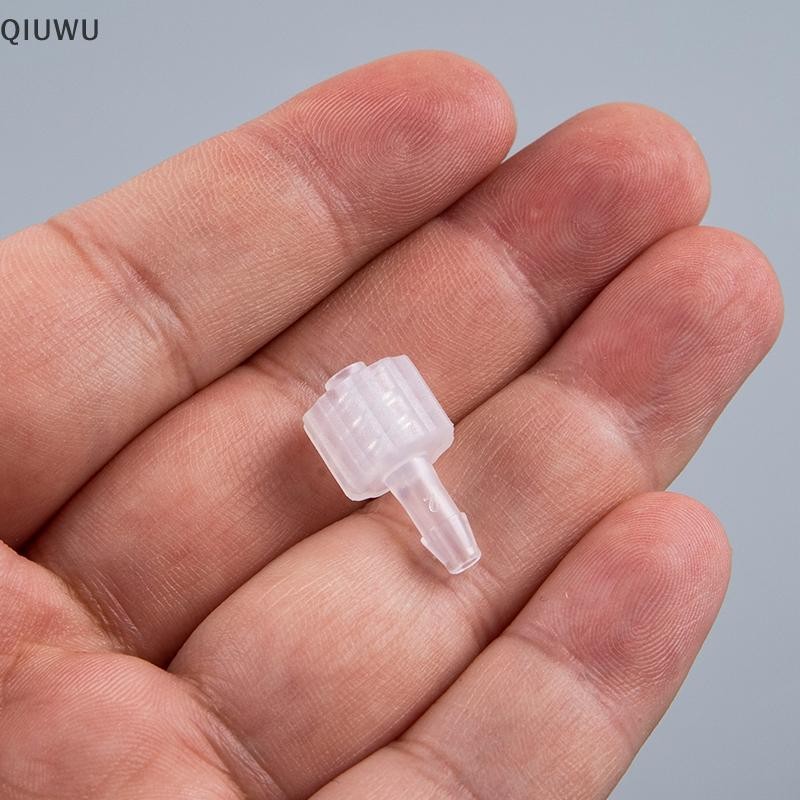 Qiuwu 10 Cái Barb Nam Luer Côn Cho Khóa Luer Đầu Nối Kim Côn.