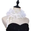 Bộ vòng cổ giả Yoo White Elizabethan Ruffle có vòng đeo tay dành cho hội chợ thời Phục hưng và biểu diễn sân khấu